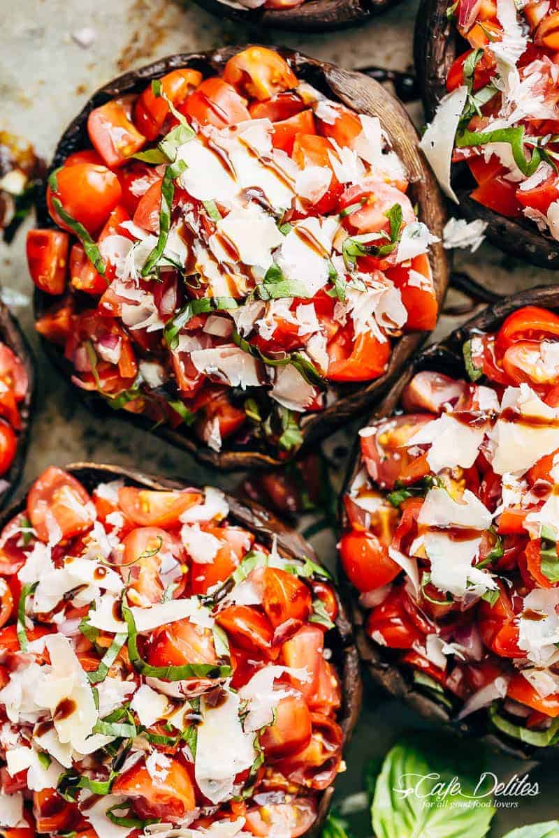 Grilled Portobello Bruschetta: Your Easy, Versatile Any-Meal Favorite